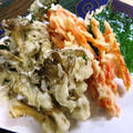 野菜の天ぷら3種