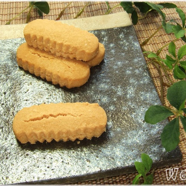 簡単■ * 材料三つ・おばあの【ちんすこう】 * ■(*´∀｀)ｵﾊﾞｱ〜♪