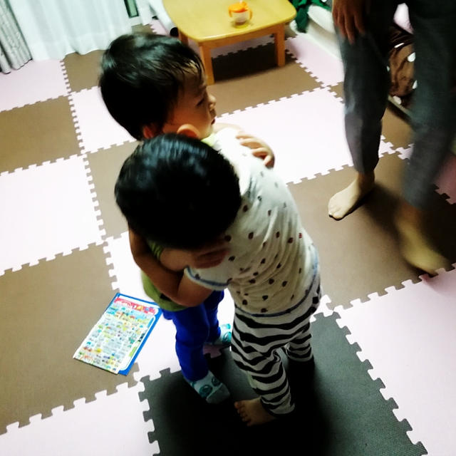 遊び疲れ