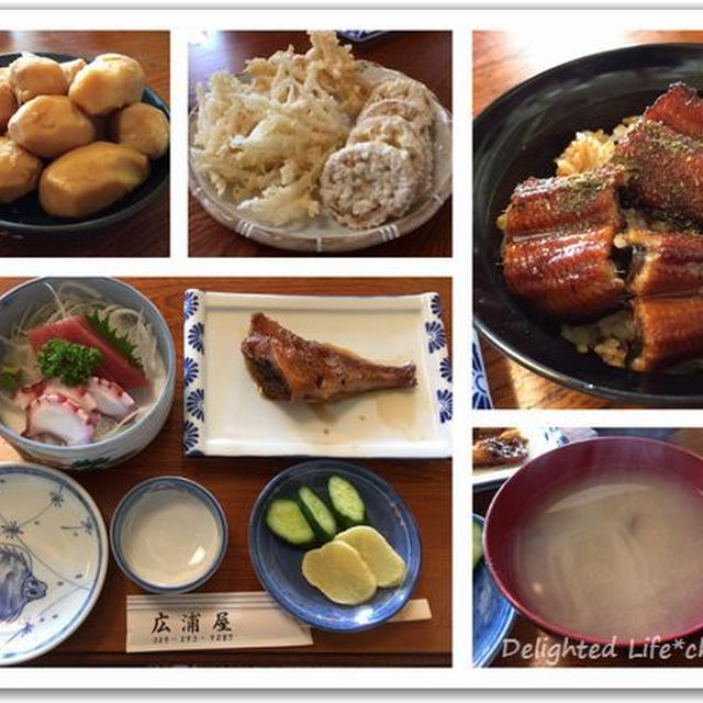 涸沼の畔でいただく地元家庭料理を堪能♪