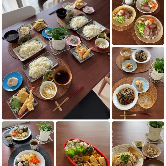 おかんの気まぐれ食堂⑨お昼の日替わり定食6日分