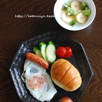 【朝ご飯と晩御飯】