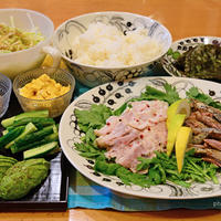 ３月２２日　火曜日　塩麹煮豚で手巻き