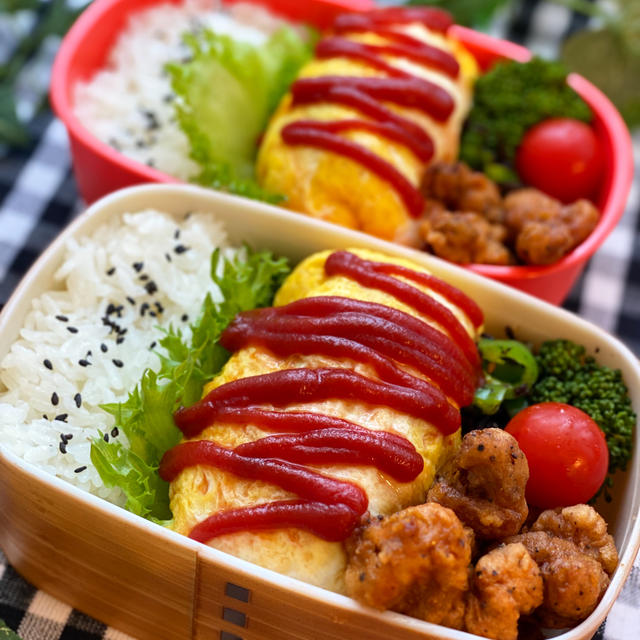 【お弁当動画】#23 オムポテサラ弁当 [Michelle’s Bento]