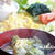玉子と野菜の定食