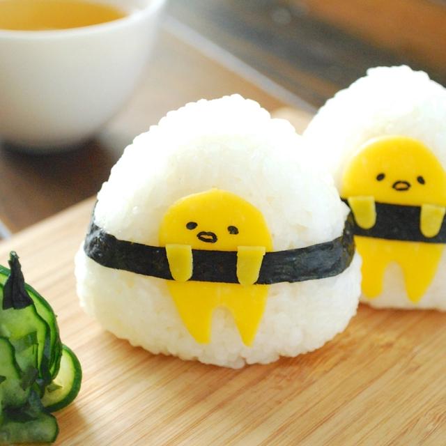 【つくれぽ１００！】クックパッド話題入りしました（＾０＾）ぐでたまおにぎり〜。