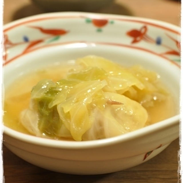 【和風ロールキャベツ】