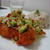 嫁さんが作るカイエンペッパーチキンのアボカドサルサ添えと人参のカレースープ（Cayenne Pepper Chicken with Avocado Salsa, and Curried Carrot Soup）