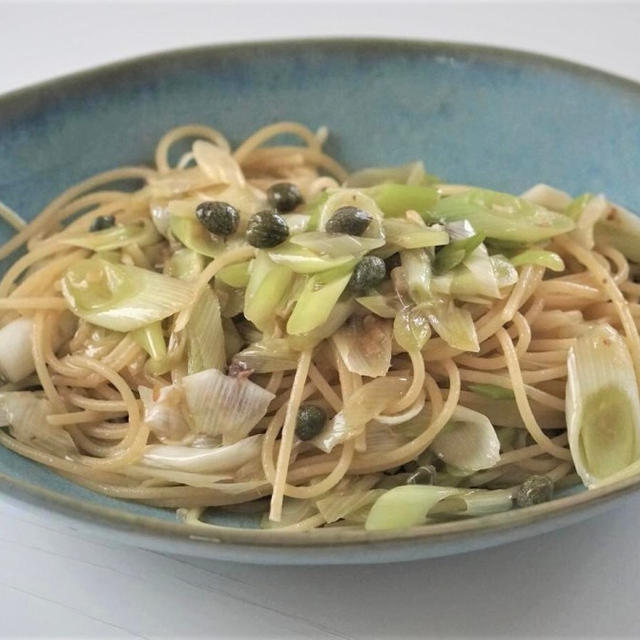 葱とアンチョビのパスタのレシピ