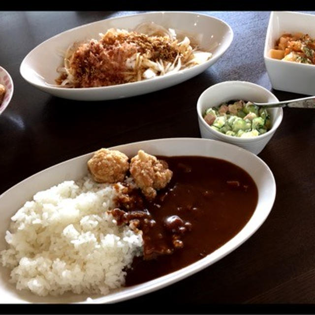 お昼ご飯 と 夏祭り