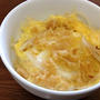 朝から珍しく「天玉丼」