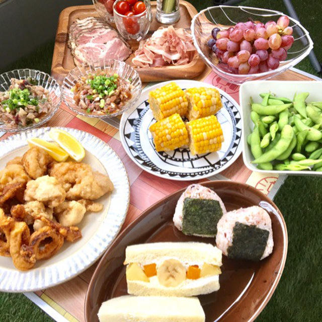 天気の良い日は ベランダピクニック♪