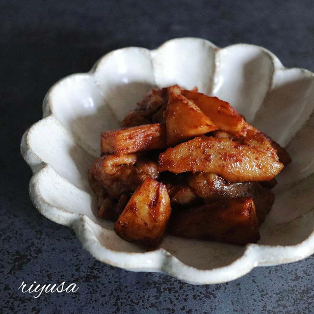 【白飯ドロボ〜レシピ】筍と豚肉の味噌みそ炒め