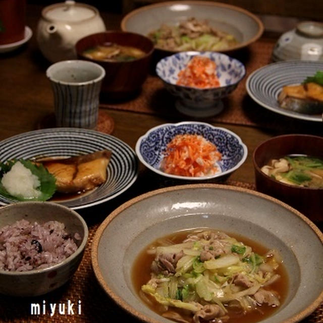 白菜と豚肉の中華風とろとろ炒め煮。くらしのアンテナ３品掲載。