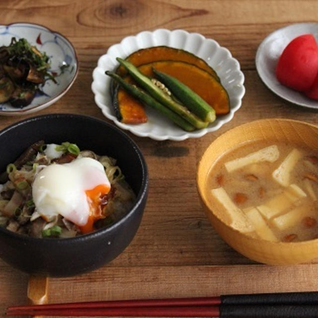 プチ作り置きでスピード献立♪チャーシュー丼な日