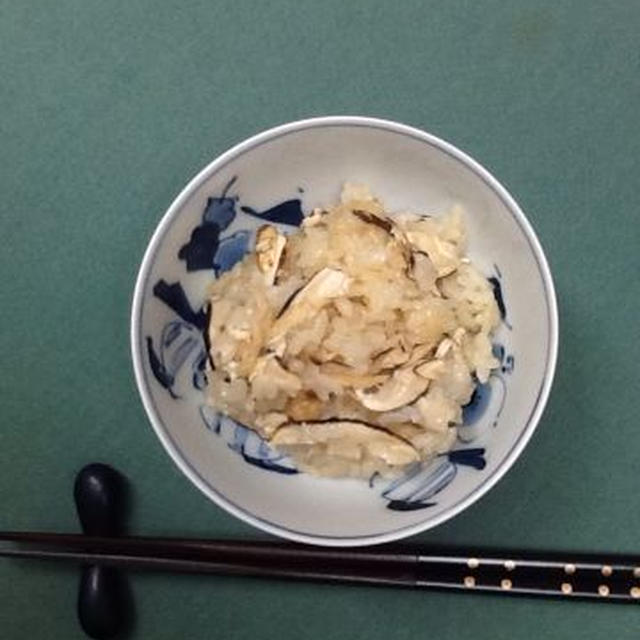 秋の味覚、まずはごはんで。