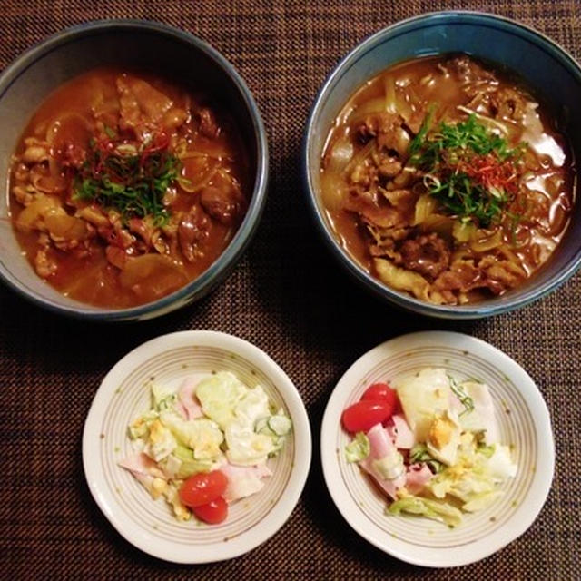 美味しいお出汁で作ったお蕎麦屋さん風カレーうどん♪