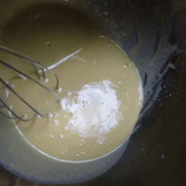 米粉ノンオイルシフォンケーキの作り方