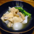 かぶと油揚げの煮物
