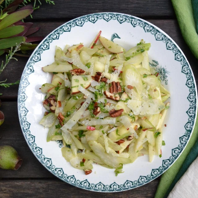 Celery and Apple Salad セロリと林檎のサラダ