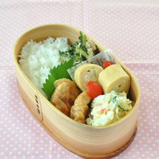 海老はんぺんバーグ弁当