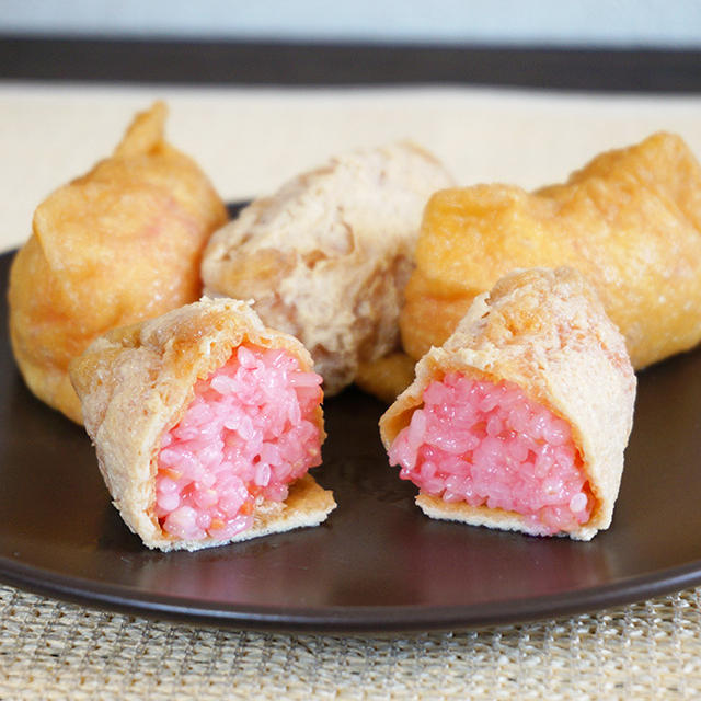 津軽仕様のピンクのいなり寿司 By Monamiさん レシピブログ 料理ブログのレシピ満載