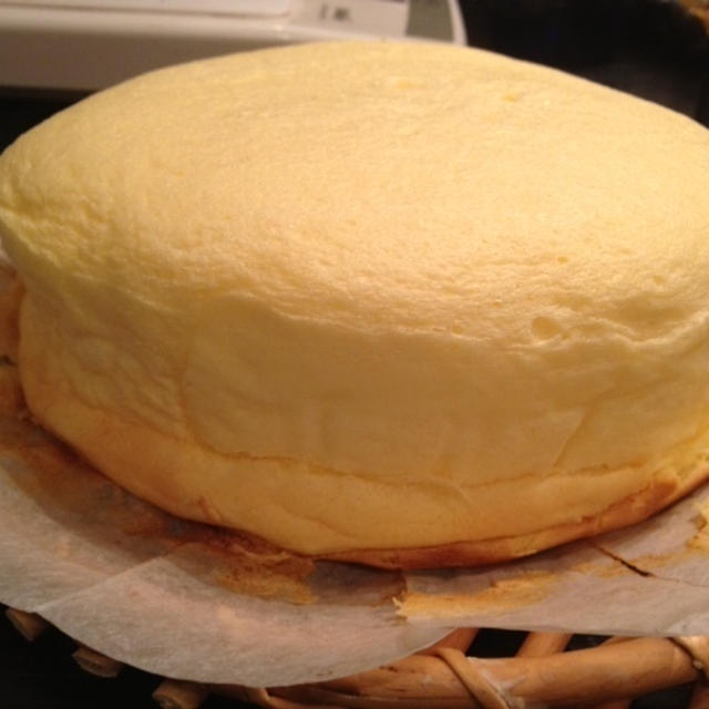やっと成功 チーズスフレケーキ By ゴンママさん レシピブログ 料理ブログのレシピ満載