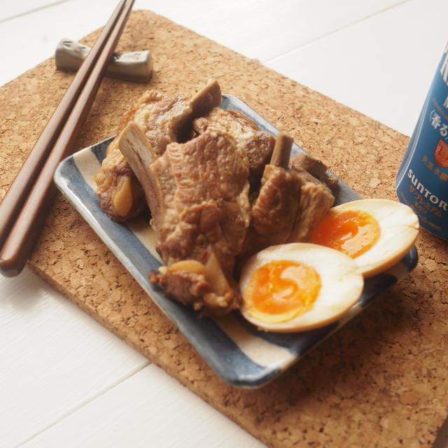 ビールに合う！スペアリブのマーマレード煮込み