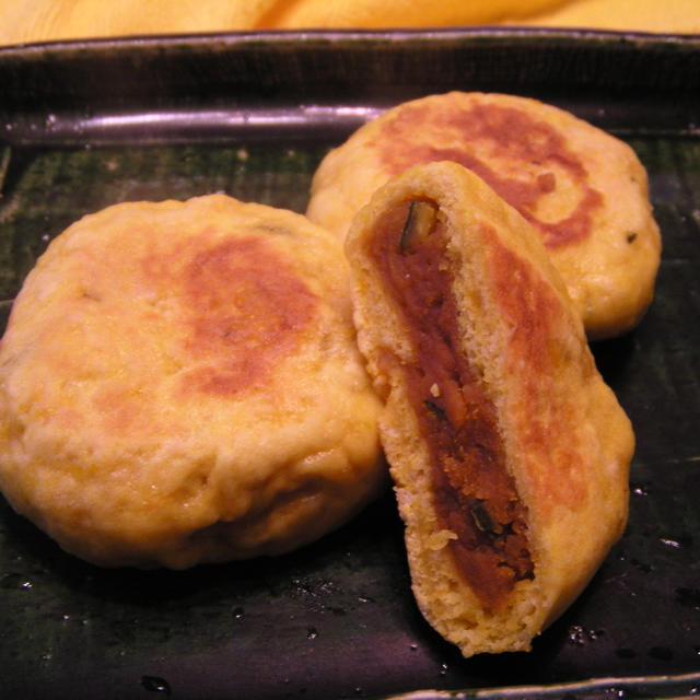かぼちゃのＷおやき饅頭