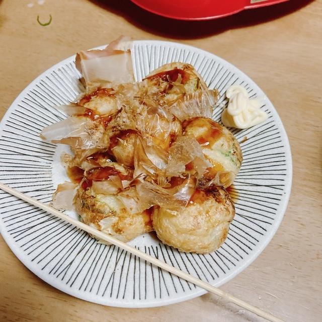 たこ焼き。夏の体調不良にご注意を