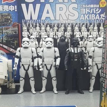 STAR WARSに会ってきました～（笑）