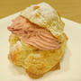イチゴのシュークリーム