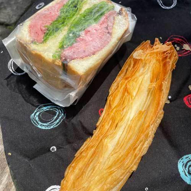 ローストビーフサンド他／ポワンエリーニュ＠新丸ビル