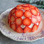 ズコット風のフルーツサンドケーキ