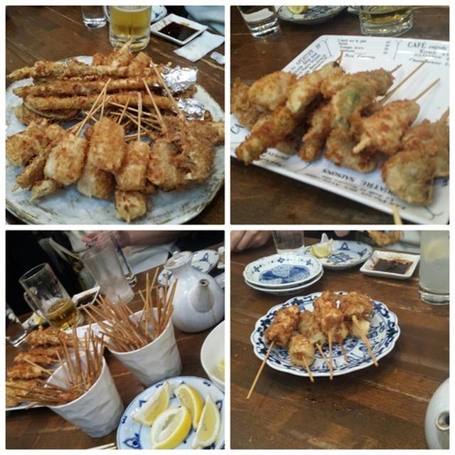 B級グルメ串カツ／翌朝はローストビーフサンド