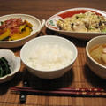 お野菜たっぷりの夕食。いっちゃんさんの*白菜とつるりんささみの生姜スープ