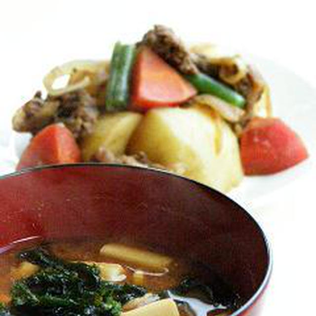 肉じゃが定食