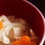 273日目-2　うどん+鶏モモ肉+にんじん+大根+あごだし+豆腐+キウイ+はちみつ