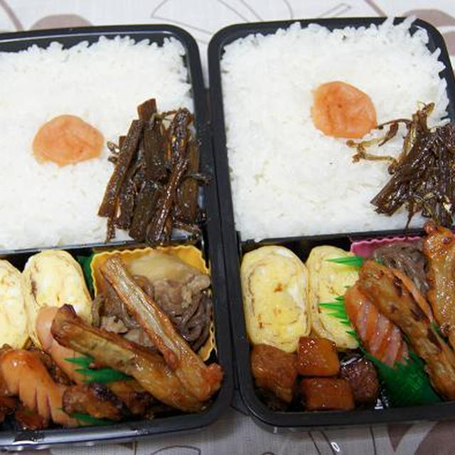 煮豚弁当