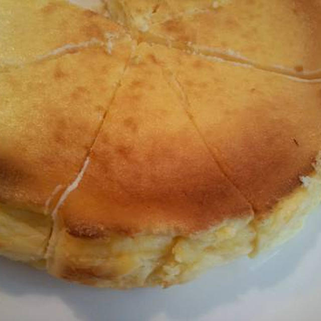 娘のチーズケーキ。
