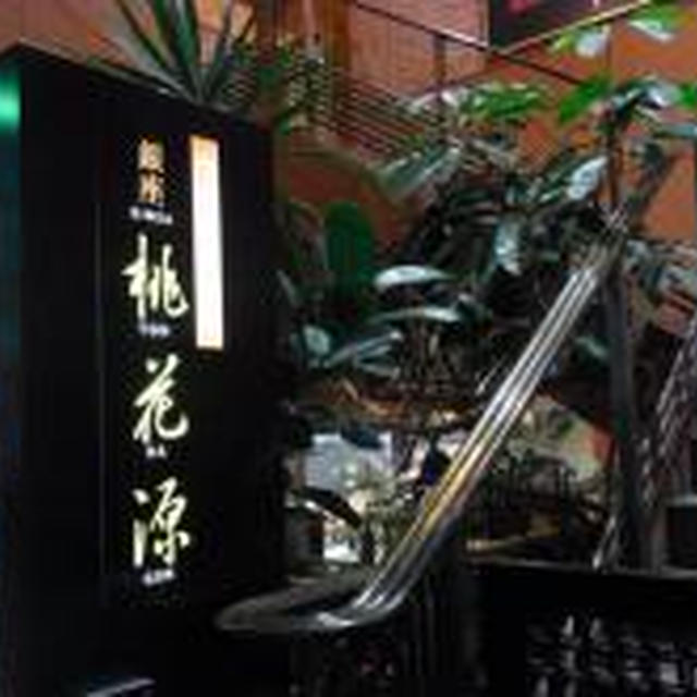 新橋）桃花源の、麻婆豆腐と担々麺