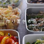 作り置き６品。【野菜のおかず】