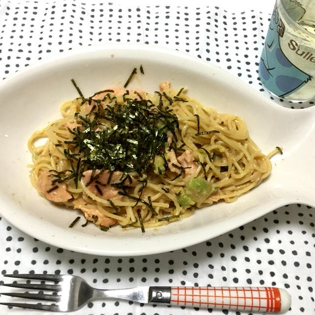 明太パスタ