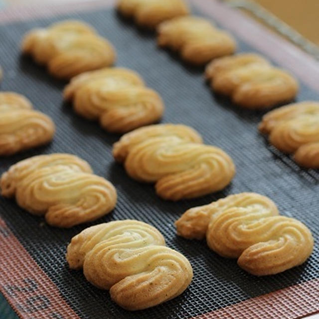 3種類のバターでサブレ・ヴィエノワ焼き比べ