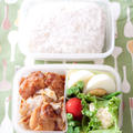 お弁当『鶏とキャベツの味噌炒め＋醤油麹』