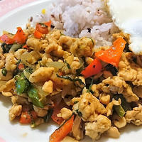 〈スパイスモニター〉シソの葉たっぷり☆簡単☆ガパオライス♪