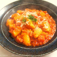 かぼちゃのニョッキ～トマトソース～