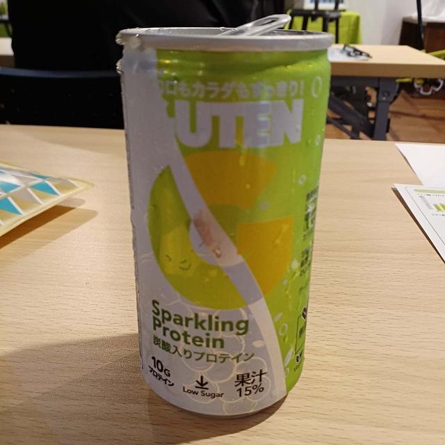 おいしい、新しい！炭酸入りプロテイン「GUTEN（グーテン）」