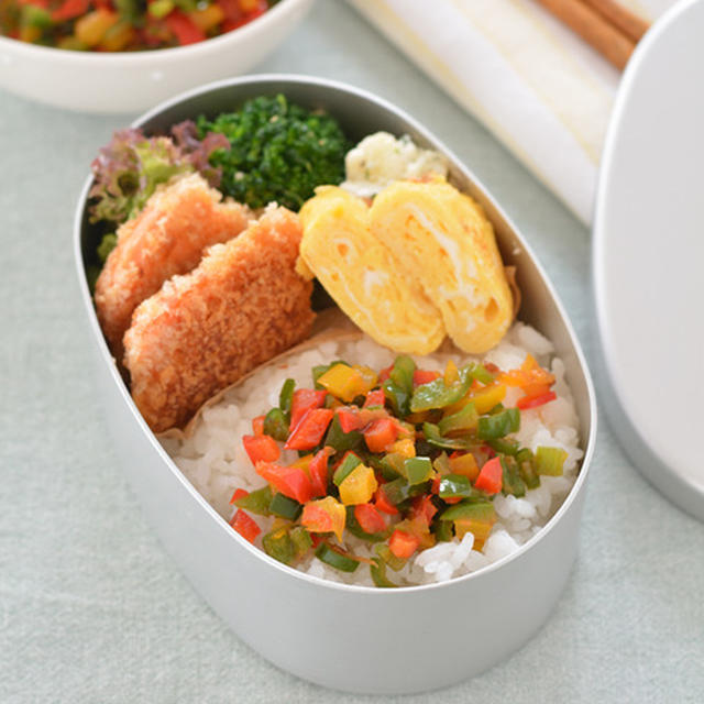 ピーマンふりかけ。【彩ふりかけ・お弁当の色味アップ・ごはんのお供】