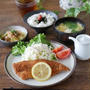 アジフライ定食